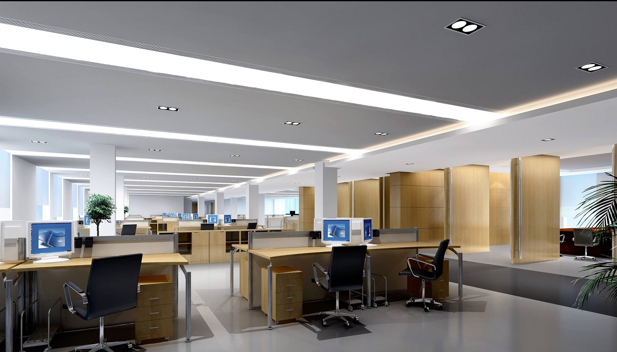 上海環保科技公司上海嘉定區辦公室裝修工程