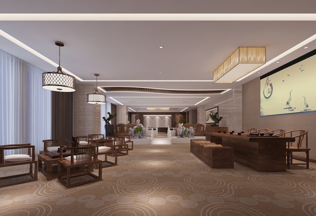 上海國際貿易公司上海徐匯區辦公室裝修工程