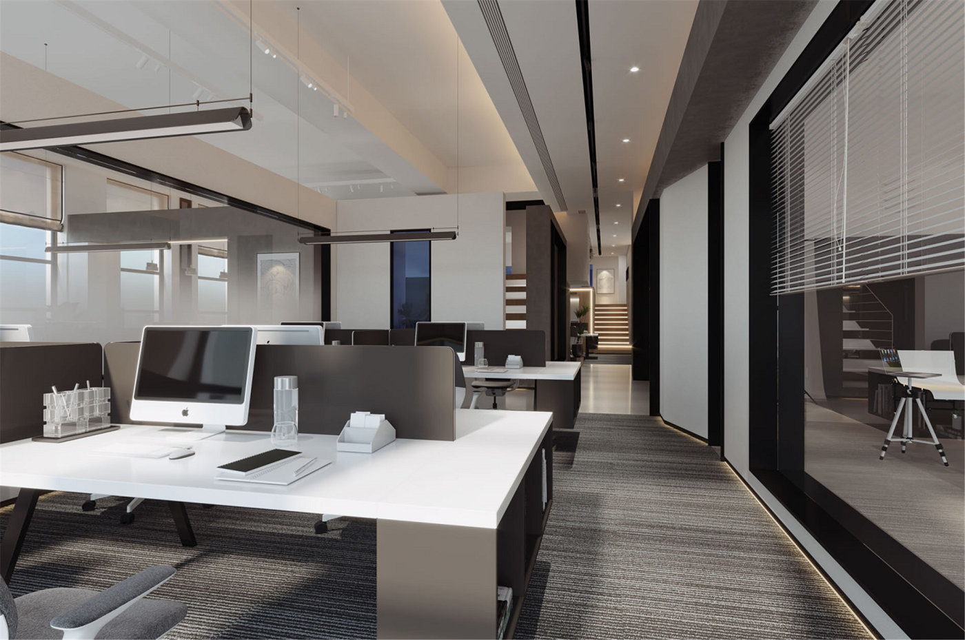 上海房產公司上海徐匯區辦公室裝修