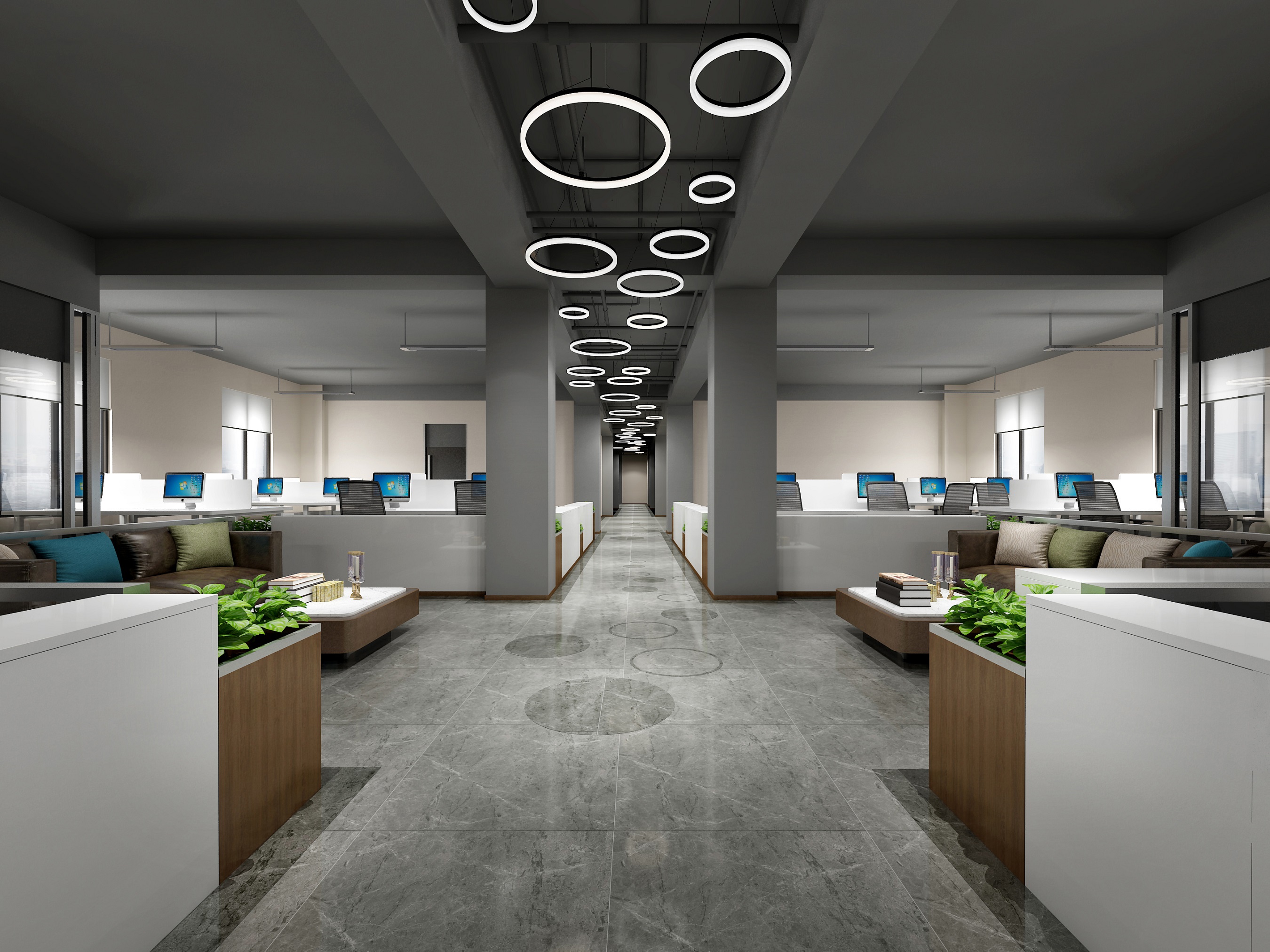 上海科技公司上海長(zhǎng)寧區(qū)辦公室裝修