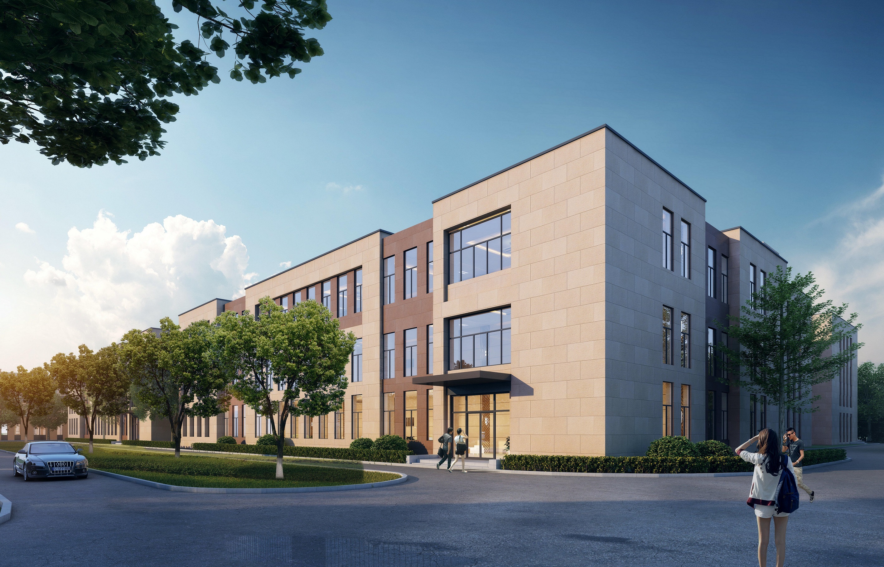 上海信息技術(shù)公司上海嘉定區(qū)廠房|辦公室裝修工程